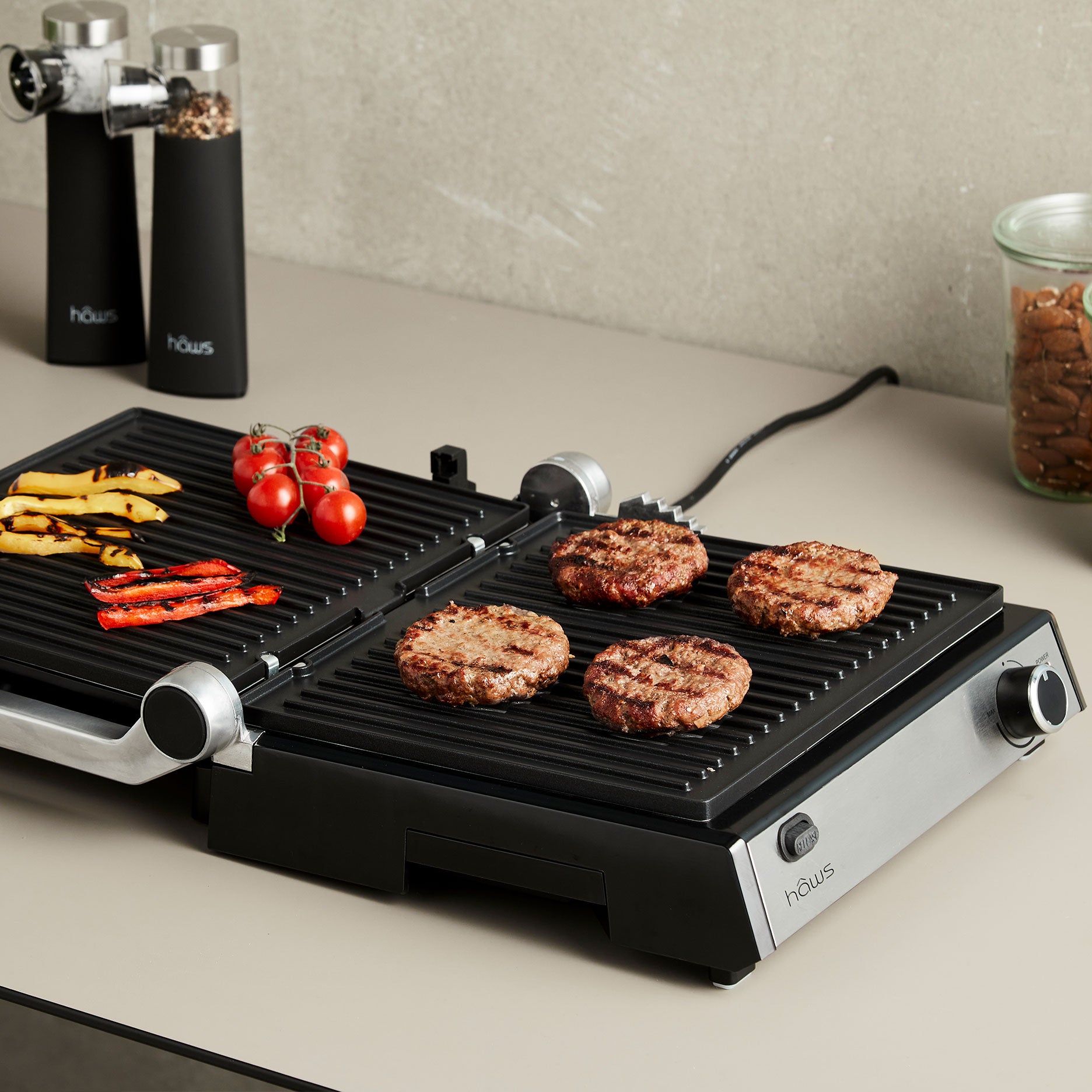 Møn paninigrill 2000W